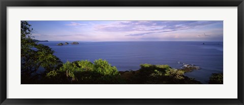 Framed Island in an ocean, Papagayo Peninsula, Costa Rica Print