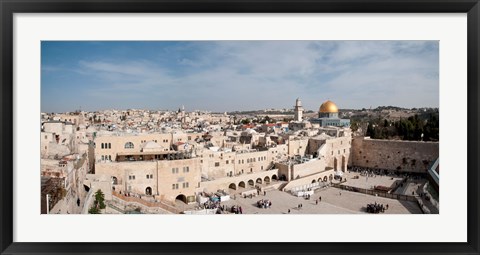 Framed Wailing Wall, Jerusalem, Israel Print