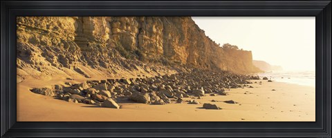 Framed Algarve Beach, Portugal Print