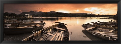 Framed Derwent Water, Cumbria, England Print