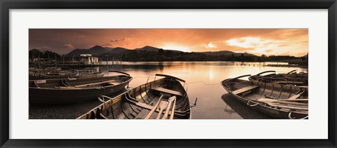 Framed Derwent Water, Cumbria, England Print