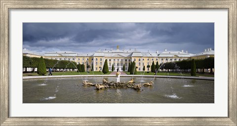 Framed Peterhof Grand Palace, St. Petersburg, Russia Print
