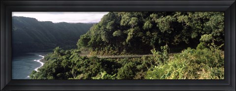 Framed Hana Highway, Maui, Hawaii Print