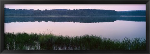 Framed Herrington Manor Lake, Garrett County, Maryland, USA Print