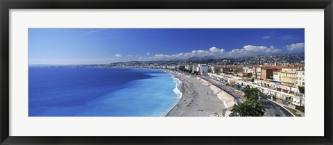 Framed Promenade Des Anglais, Nice, France Print