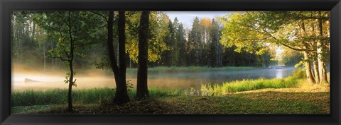 Framed Dal River, Sweden Print