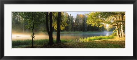 Framed Dal River, Sweden Print