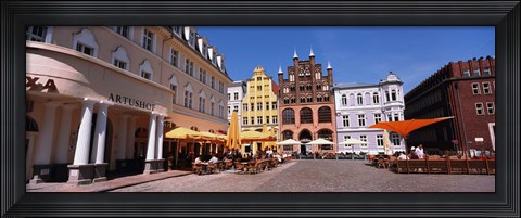 Framed Stralsund, Mecklenburg-Vorpommern, Germany Print