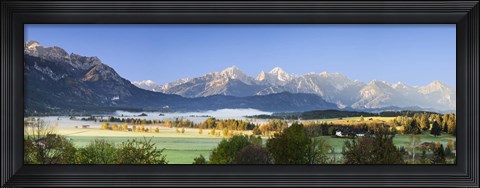Framed King&#39;s Region and Allgau Alps, Bavaria, Germany Print