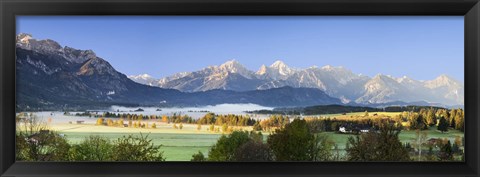 Framed King&#39;s Region and Allgau Alps, Bavaria, Germany Print