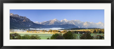 Framed King&#39;s Region and Allgau Alps, Bavaria, Germany Print