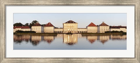 Framed Palace at the waterfront, Nymphenburg Castle, Munich, Bavaria, Germany Print