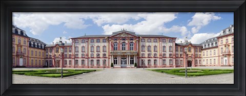 Framed Facade of a castle, Castle Bruchsal, Bruchsal, Baden-Wurttemberg, Germany Print