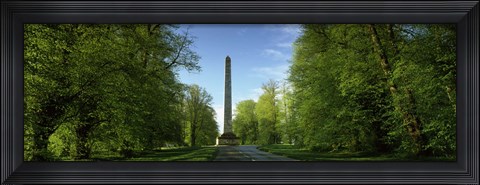 Framed Obelisk at a castle, Castle Howard, Malton, North Yorkshire, England Print
