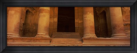Framed Doorway to the Treasury, Wadi Musa, Petra, Jordan Print