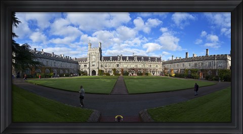 Framed Quadrangle in University College Cork, aka UCC,Cork City, Ireland Print