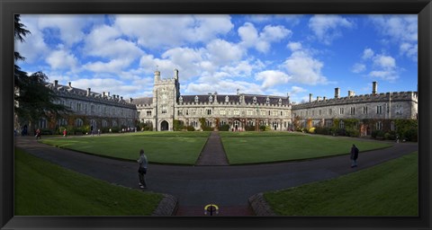 Framed Quadrangle in University College Cork, aka UCC,Cork City, Ireland Print