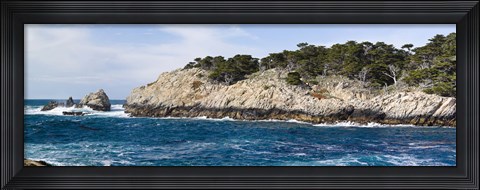 Framed Coastline, Point Lobos State Reserve, Carmel, Monterey County, California Print