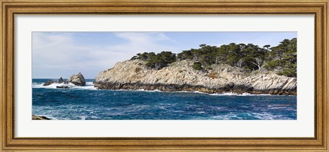 Framed Coastline, Point Lobos State Reserve, Carmel, Monterey County, California Print