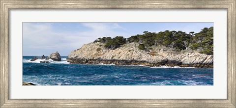 Framed Coastline, Point Lobos State Reserve, Carmel, Monterey County, California Print