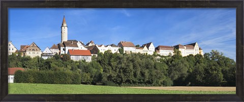 Framed Buildings in a town, Kirchberg an der Jagst, Schwabisch Hall, Baden-Wurttemberg, Germany Print