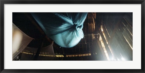 Framed Mosquito net in a bungalow, Chiang Mai Province, Thailand Print