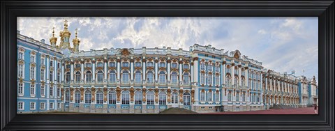 Framed Catherine Palace courtyard, Tsarskoye Selo, St. Petersburg, Russia Print