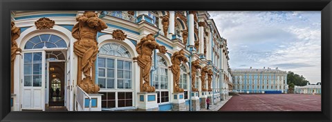 Framed Catherine Palace building details, St. Petersburg, Russia Print