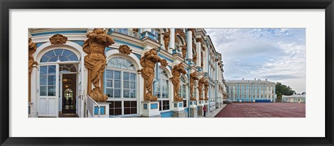 Framed Catherine Palace building details, St. Petersburg, Russia Print