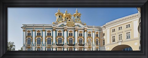 Framed Architectual detail of Catherine Palace, St. Petersburg, Russia Print