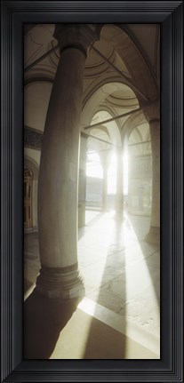 Framed Interiors of Topkapi Palace in Istanbul, Turkey (vertical) Print