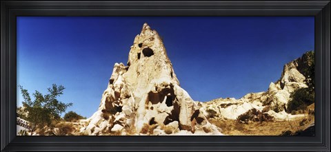 Framed View of caves, Cappadocia, Central Anatolia Region, Turkey Print