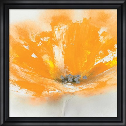 Framed Wild Orange Sherbet I Print