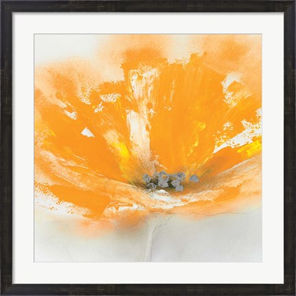 Framed Wild Orange Sherbet I Print