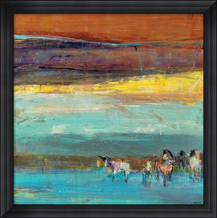 Framed Claire de Lune Print