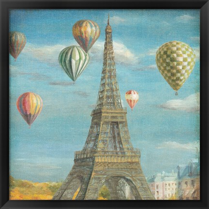 Framed Balloon Festival Print