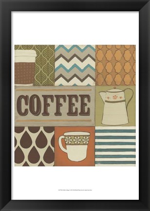 Framed Coffee Collage Print