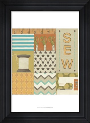 Framed Sew Print