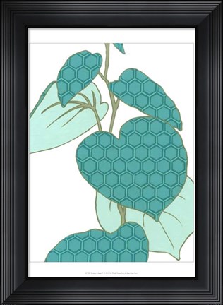 Framed Modern Foliage IV Print