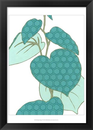 Framed Modern Foliage IV Print