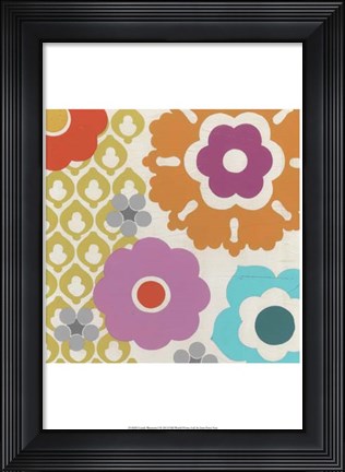Framed Candy Blossoms I Print