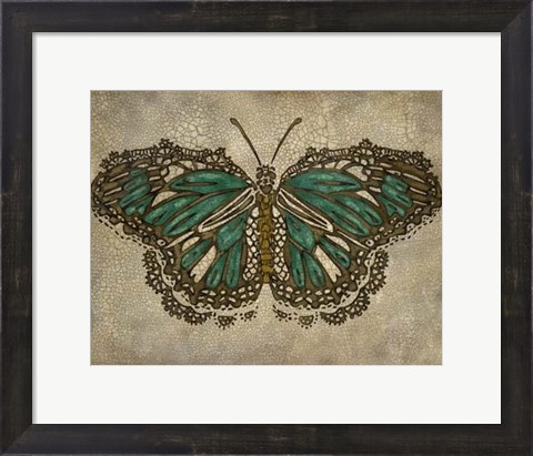 Framed Lace Wing II Print