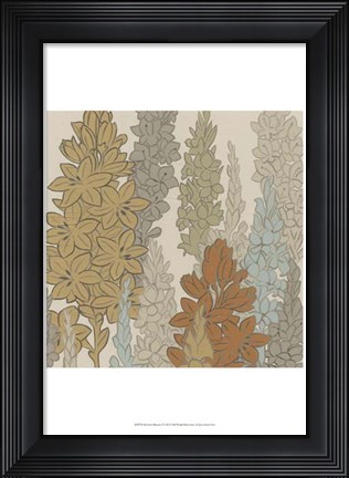 Framed Meadow Blooms I Print