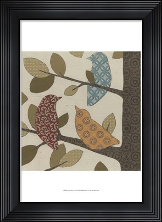 Framed Forest Flock I Print