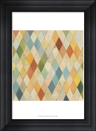 Framed Argyle I Print