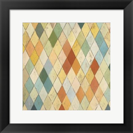 Framed Argyle II Print