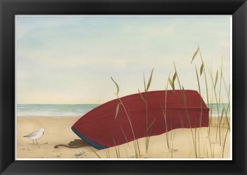 Framed Seaside Dunes II Print