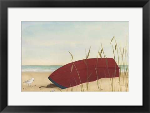 Framed Seaside Dunes II Print