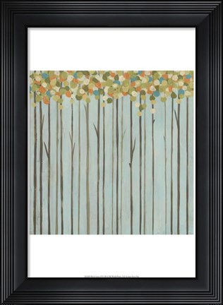Framed Birch Grove II Print