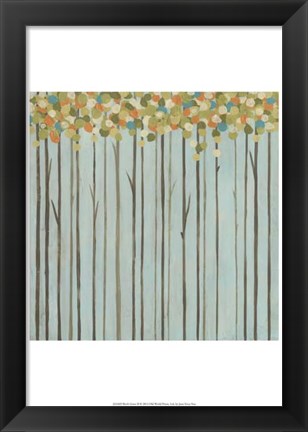 Framed Birch Grove II Print